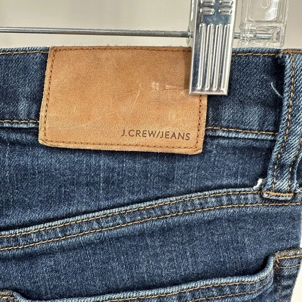 J.Crew 1040 Athletic Fit Jeans Mens 30x32 Dark Wash Indigo Stretch Denim Pants